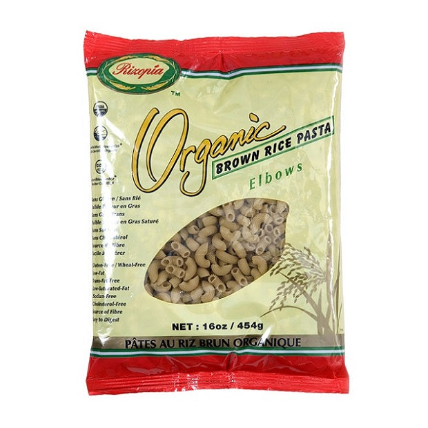 Rizopia Organic Brown Rice Pasta Elbows 454g