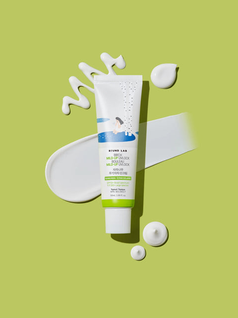 Round Lab Birch Mild-Up UVLOCK Sunscreen 50ml SPF50+