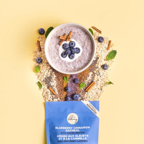 Oat of the Ordinary Blueberry Cinnamon Oatmeal 6x360g - YesWellness.com
