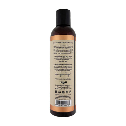 Sliquid Balance Sensual Massage Oil Tranquility 255mL