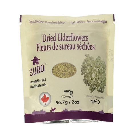 SURO Dried Organic Elderflowers 56.7g