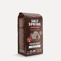 Salt Spring Coffee Organic & Fair Trade French Roast Ground Coffee – Dark Roast 284g