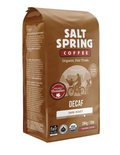 Salt Spring Coffee Organic Decaf Ground Coffee - Fair Trade Medium Roast 284g