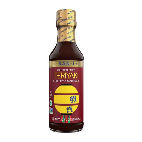 Expires March 2026 Clearance San J Gluten Free Teriyaki Sauce 296mL