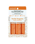 Scentuals 100% Natural Lip Conditioner Vanilla Tangerine 3 x 6g