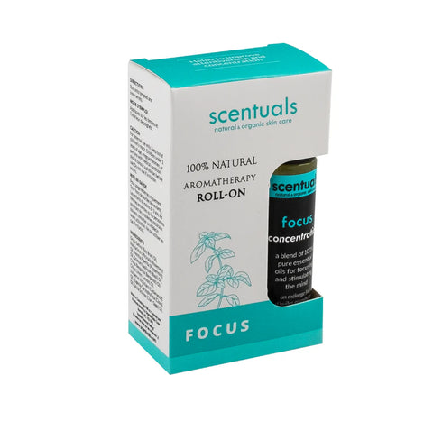 Scentuals 100% Pure Essential Oil Focus Aromatherapy Roll On