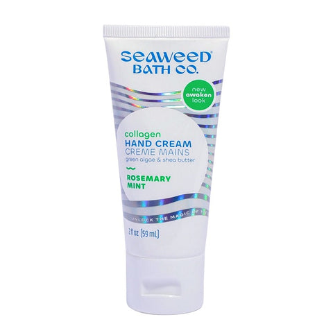 Seaweed Bath Co Collagen Hand Cream Rosemary Mint 59mL - YesWellness.com