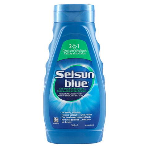 Selsun Blue 2-In-1 Anti-Dandruff Shampoo 300 mL