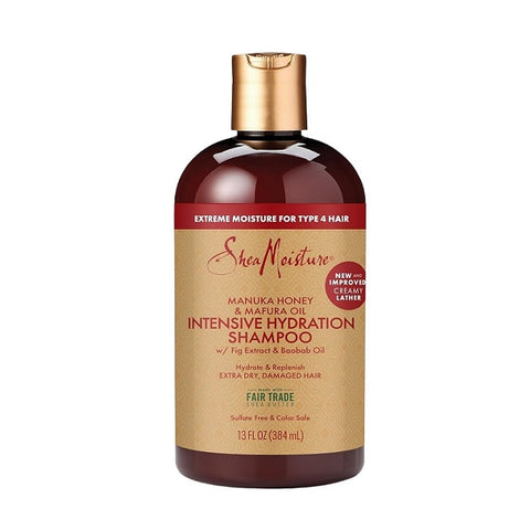 SheaMoisture Manuka Honey & Mafura Oil Intensive Hydration Shampoo 384mL - New & Improved Formula