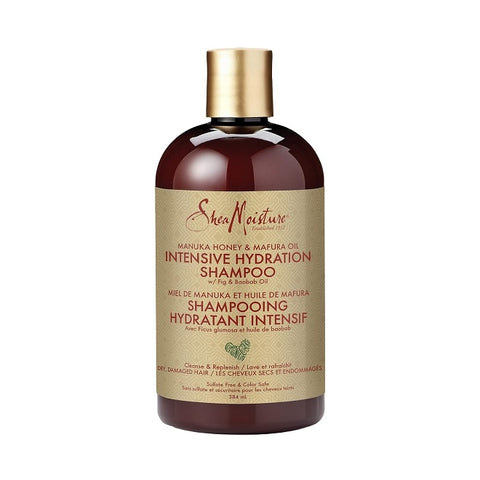SheaMoisture Manuka Honey & Mafura Oil Intensive Hydration Shampoo 384mL - YesWellness.com