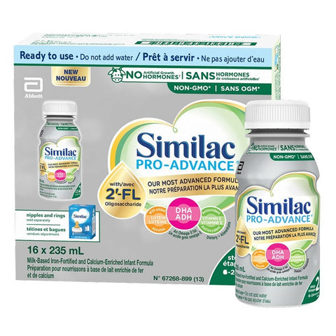 Similac Pro-Advance Step 2 Baby Formula Ready-To-Use 16 x 235mL