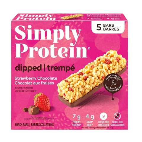 SimplyProtein Dipped Snack Bar 5 x 25g (Various Flavours) - YesWellness.com