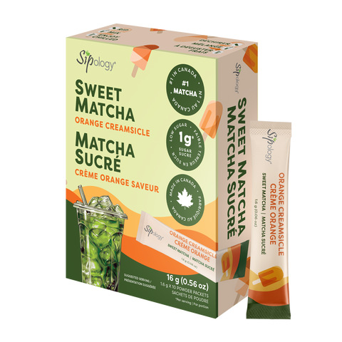 Sipology Sweet Matcha Sticks Orange Creamsicle 10 Sachet