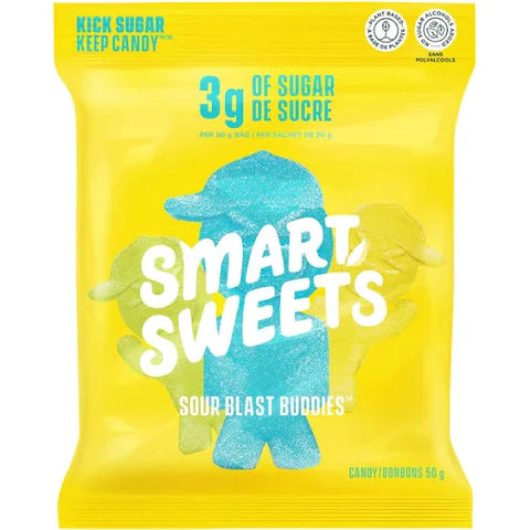 SmartSweets Sour Blast Buddies Pack of 4 - YesWellness.com