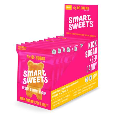 SmartSweets Fruity Gummy Bears - YesWellness.com