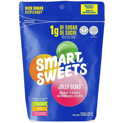 Expires February 2026 Clearance SmartSweets Jolly Gems 70g