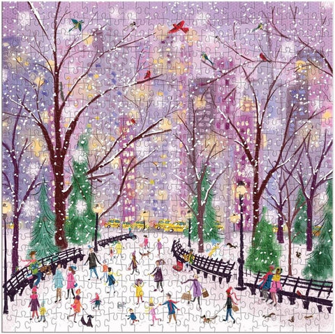 Snowy Night 500 Piece Puzzle