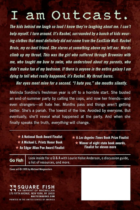 Speak by Laurie Halse Anderson