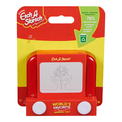 Spin Master Etch A Sketch Pocket Drawing Toy