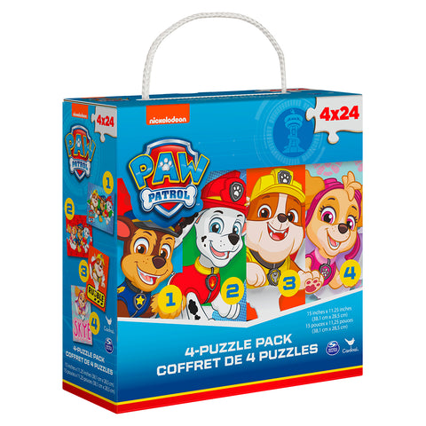 Spin Master PAW Patrol 4x24 Puzzle Pack