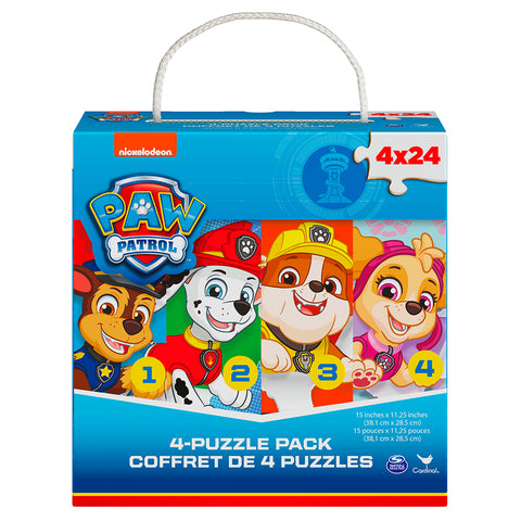 Spin Master PAW Patrol 4x24 Puzzle Pack