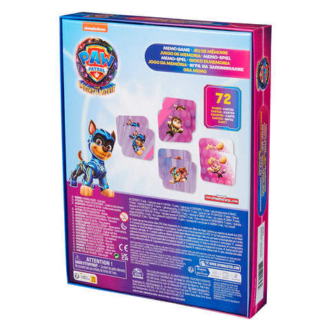 Spin Master PAW Patrol The Mighty Movie Memory Match Game