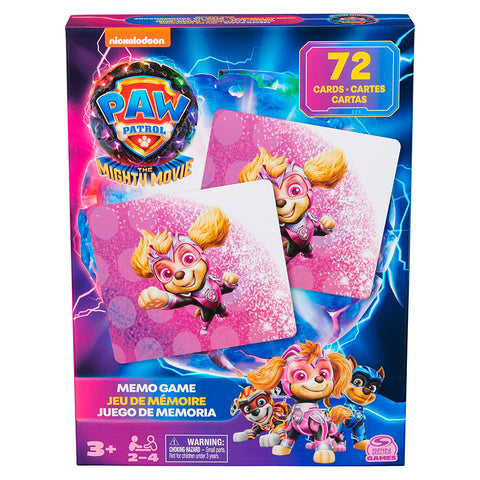 Spin Master PAW Patrol The Mighty Movie Memory Match Game