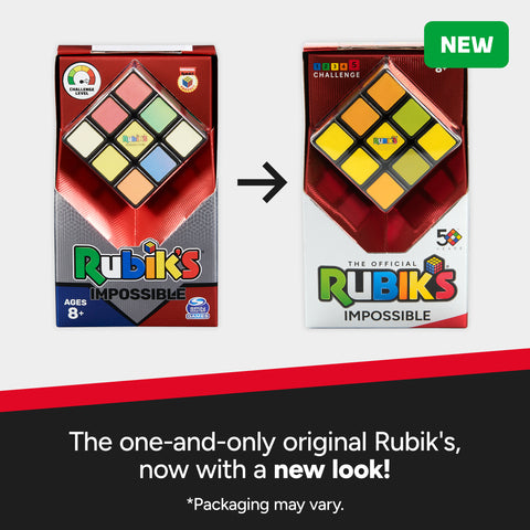 Spin Master Rubik's Impossible 3x3 Cube