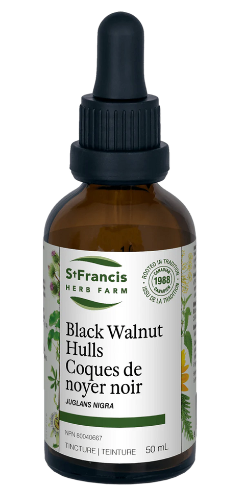 St. Francis Herb Farm Black Walnut Hulls Tincture