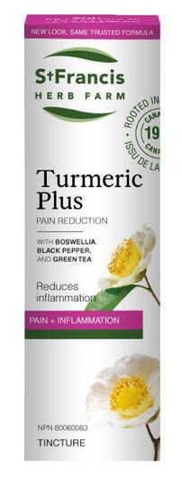 St. Francis Herb Farm Turmeric Plus Pain + Inflammation