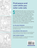 Stress Relief Cat Coloring Book