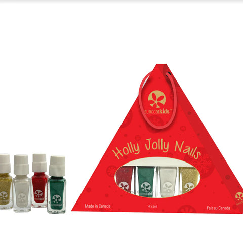 Suncoat Holly Joly Kids Nail Polish Christmas Ornament