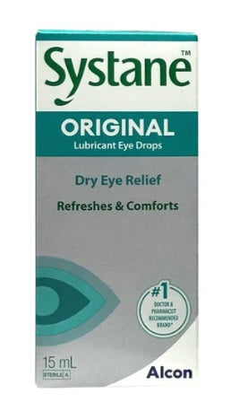 Systane Original Lubricant Eye Drops (Various Sizes)