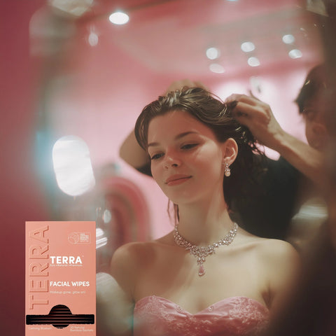 Terra Facial Wipes Calming Blossom 30 Sachets