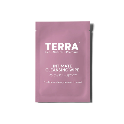 Terra Fragrance Free Intimacy Cleansing Wipes 30 Sachets