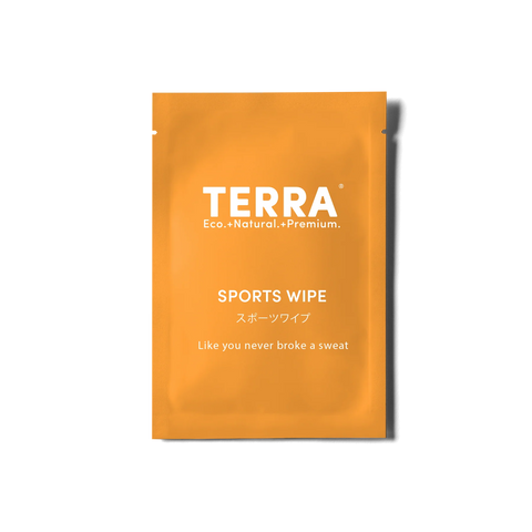 Terra Cooling Menthol Sports Wipes 30 Sachets