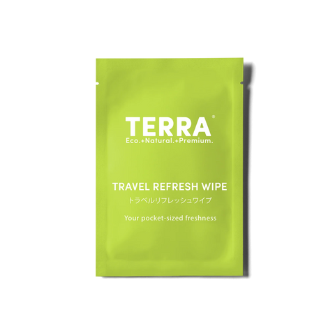 Terra Fresh Spring Travel Refresh Wipes 30 Sachets