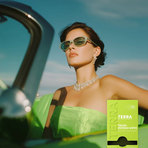 Terra Fresh Spring Travel Refresh Wipes 30 Sachets