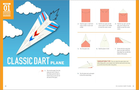 The Awesome Paper Airplane Book for Kids
