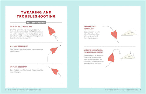 The Awesome Paper Airplane Book for Kids