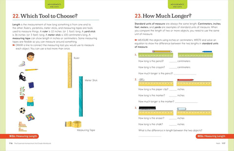 The Essential Homeschool 2nd Grade Workbook