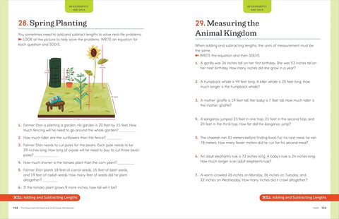 The Essential Homeschool 2nd Grade Workbook