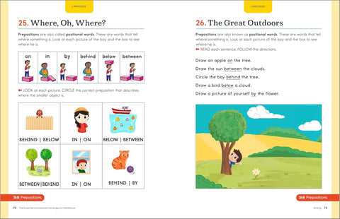 The Essential Homeschool Kindergarten Workbook