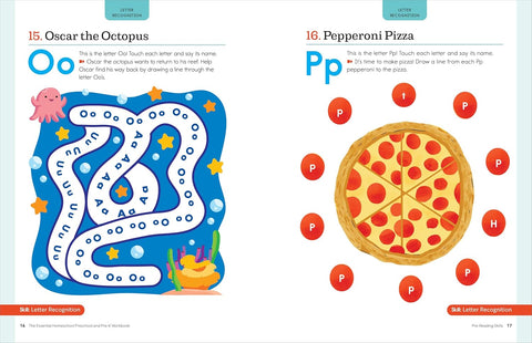 The Essential Homeschool Preschool and Pre-K Workbook