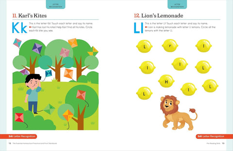 The Essential Homeschool Preschool and Pre-K Workbook