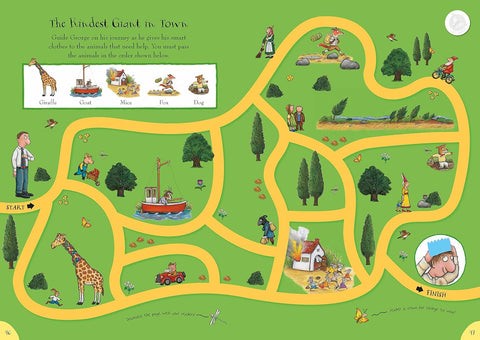 The Gruffalo and Friends Super Sticker Book by Julia Donaldson