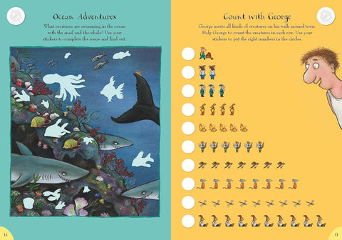 The Gruffalo and Friends Super Sticker Book by Julia Donaldson