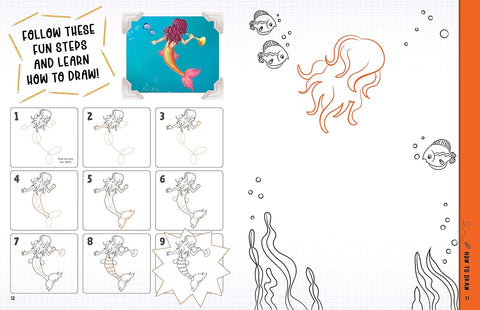 The How to Catch a Mermaid and Unicorn Activity Book for Kids