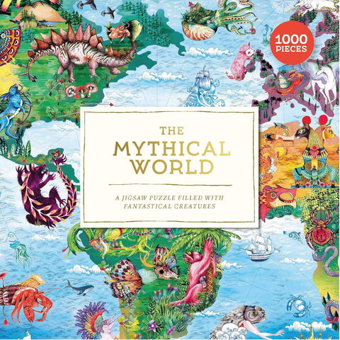 The Mythical World: A Jigsaw Puzzle Filled with Fantastical Creatures 1000 Piece