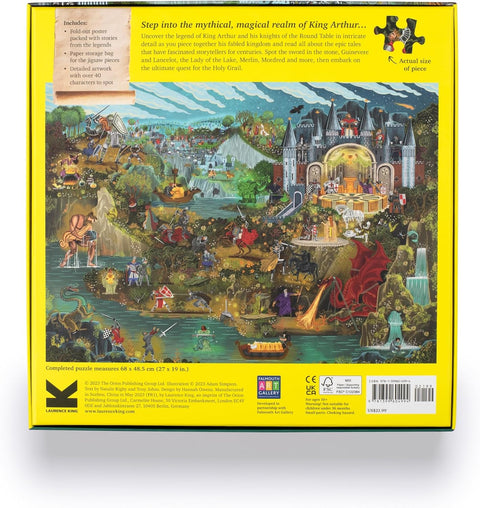 The World of King Arthur 1000 Piece Puzzle